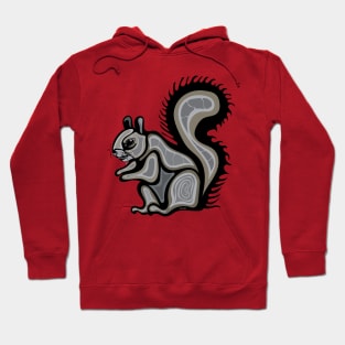 Squirrel Ajidamoo ᐊᒋᑕᒧᐅ Indigenous WAWEZHI CANADA Hoodie